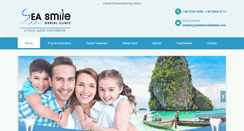 Desktop Screenshot of phuketsmiledental.com